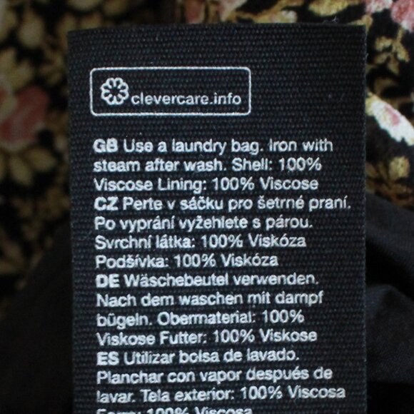 & Other Stories Sheer Smocked Mini Dress Floral Print - Picture 8 of 10